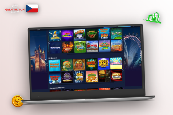 GB Casino na počítači nabízí živé kasino s HD přenosem a krupiérem