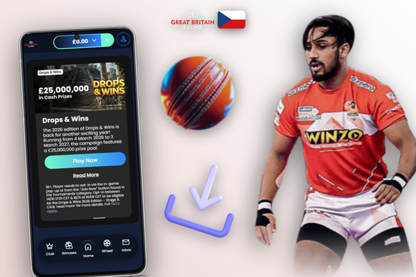Mobilní aplikace GB Casino s polem pro promo kód GBCPLAY150 na Androidu i iOS