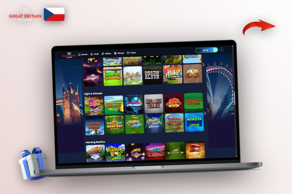 GB Casino synchronizuje váš účet mezi počítačem i telefonem bez přerušení