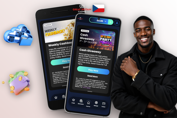 Registrační formulář GB Casino s vyplněným promo kódem GBCPLAY150 pro získání bonusu